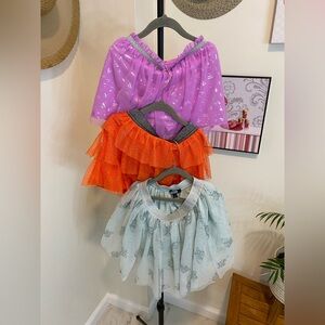 3 pieces girl skirt assorted 6-8 yrs old